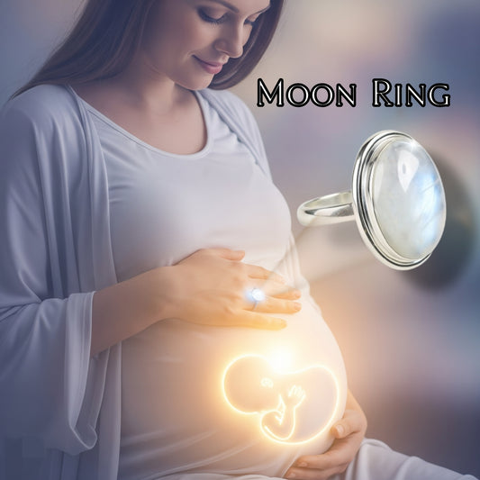 Moonstone Silver Ring