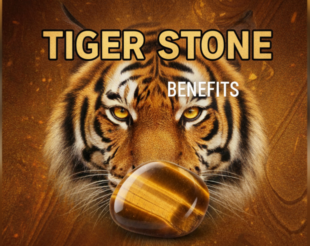 Natural Tiger Eye Stone Bronze Ring+GOVT.Lab certificate